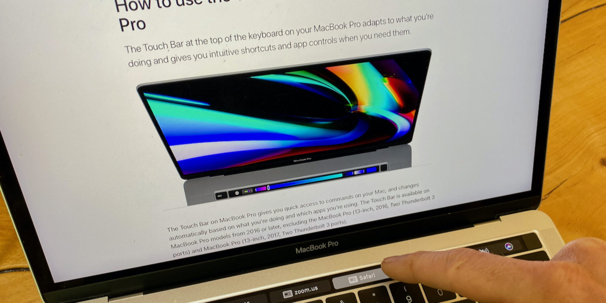 Are You Making the Most of the Touch Bar on Your MacBook Pro?