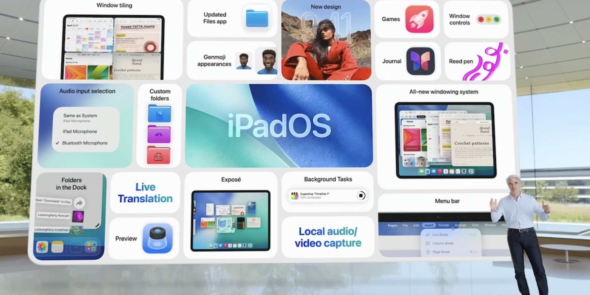 At WWDC 2025, Apple Unveils Liquid Glass and Previews New OS Features
