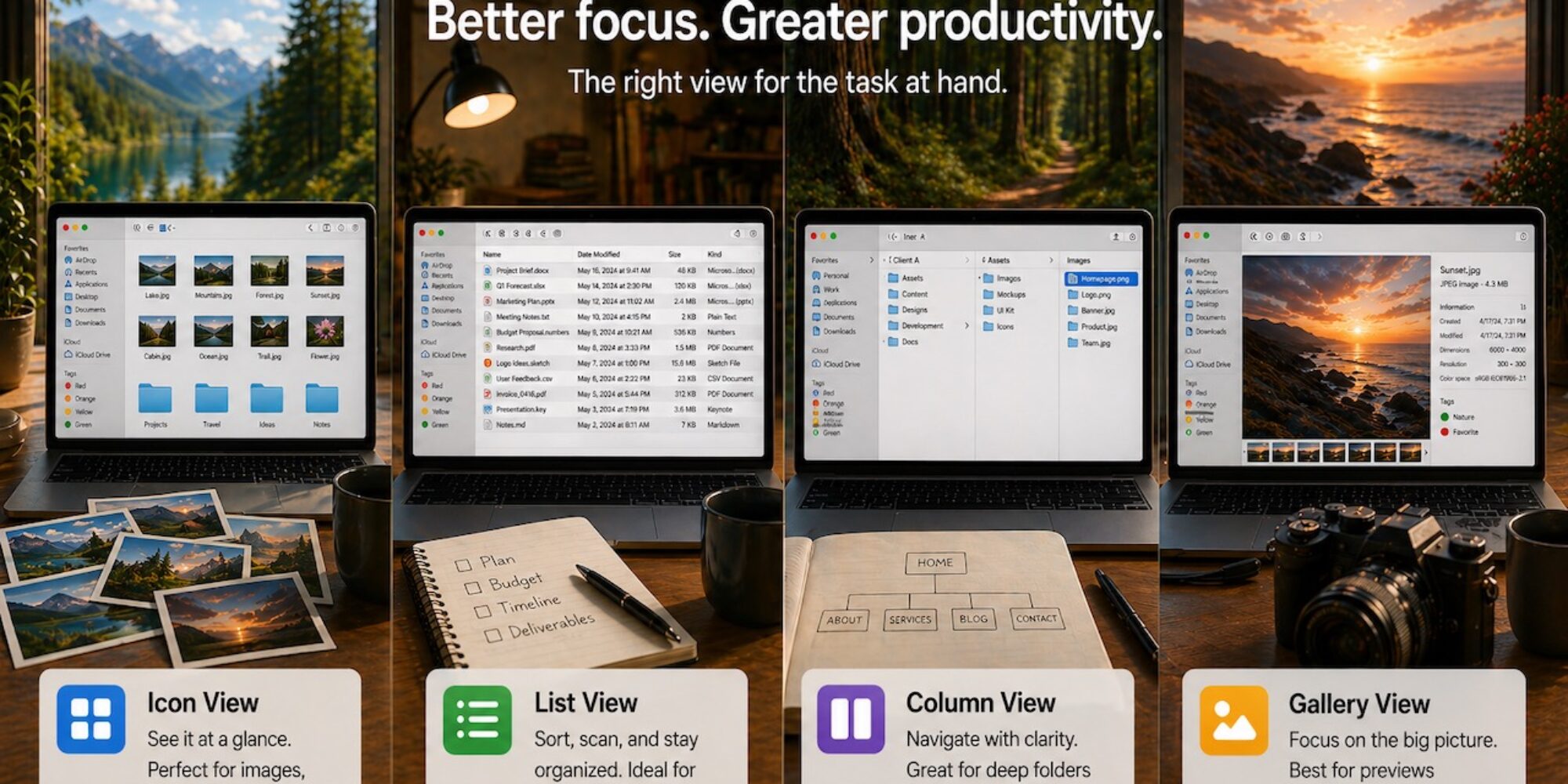 Get to Your Files Faster by Choosing the Best Finder View