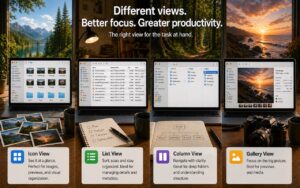 Read more about the article Get to Your Files Faster by Choosing the Best Finder View